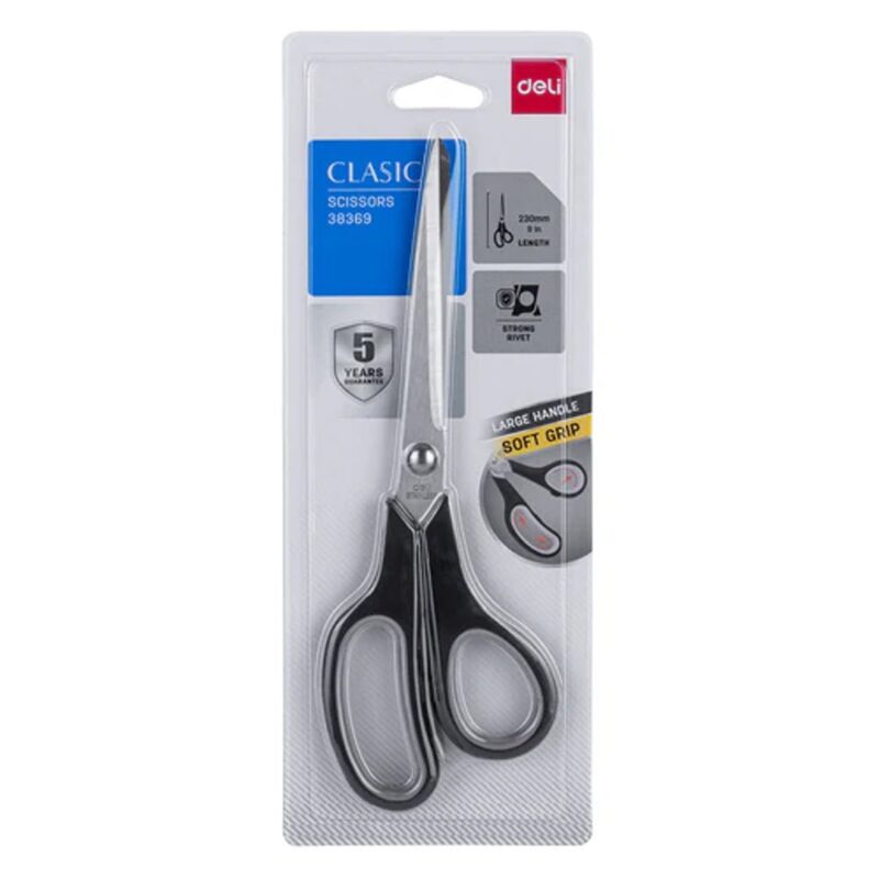 Deli Clasic Stainless Steel Scissors