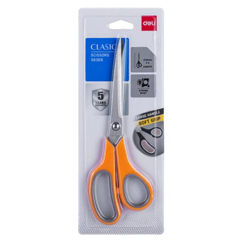 Deli Clasic Stainless Steel Scissors