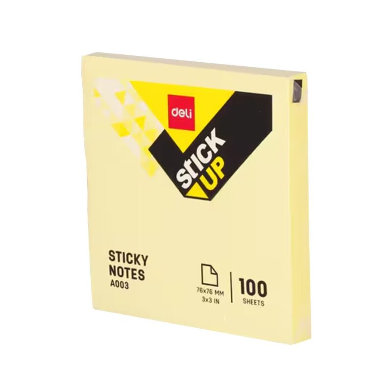Deli Sticky Notes 3X3 Inch Pack of 100