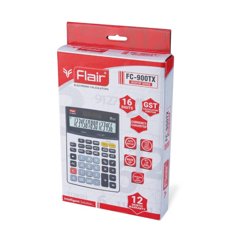 Flair Electronic Calculator  (FC-900TX)