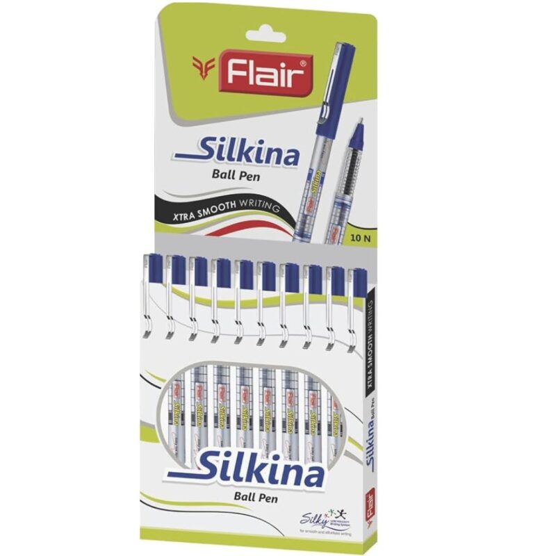 Flair Silkina Ball Pens Pack Of 10