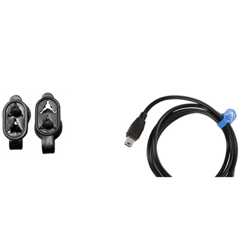 Laurel Duo Bag Fastener Black 30/38 mm