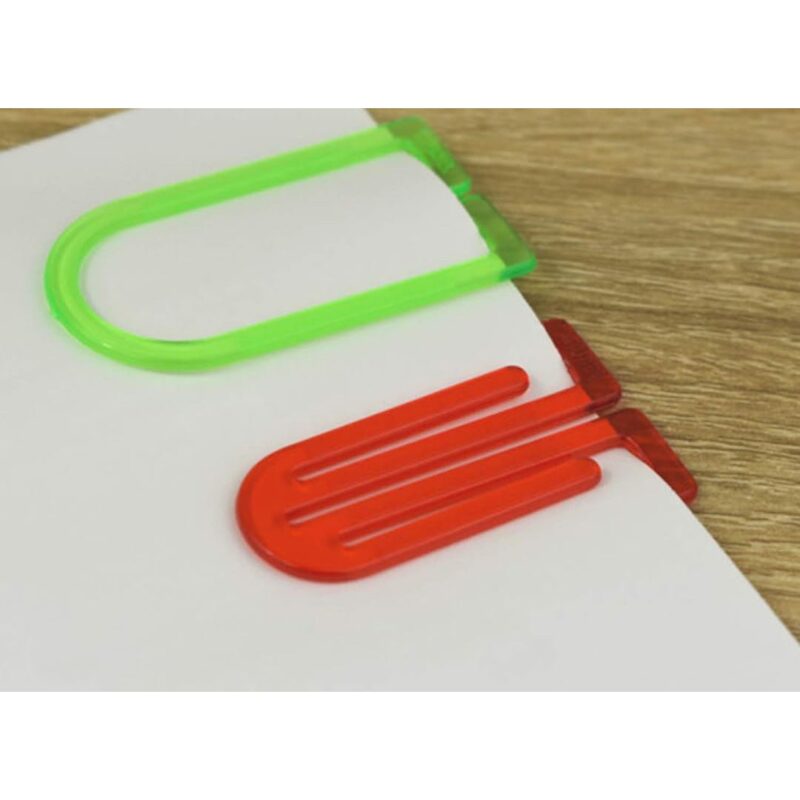 Laurel King Paper Clip Assorted Colours 50 mm- Pack of 20