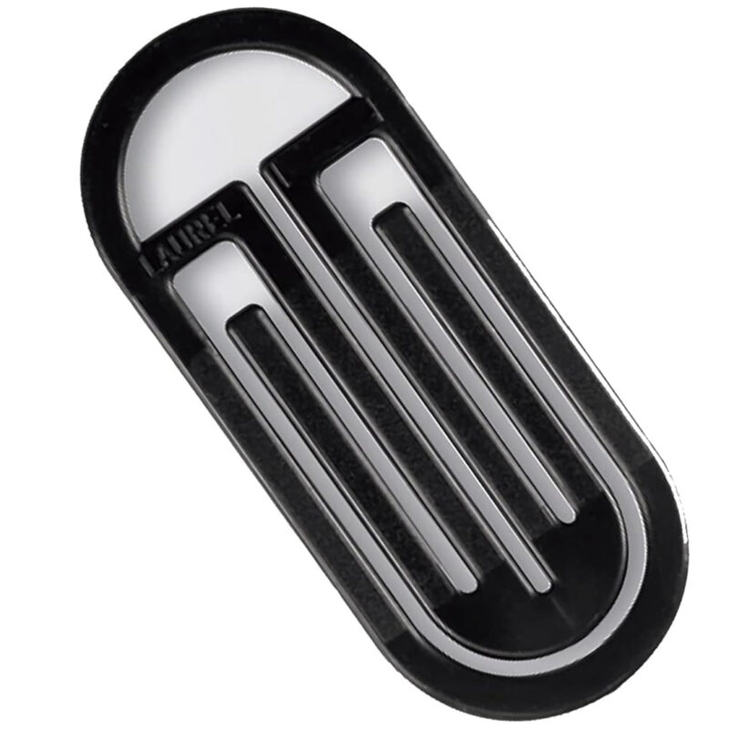 Laurel King Paper Clips Black 50/62 mm