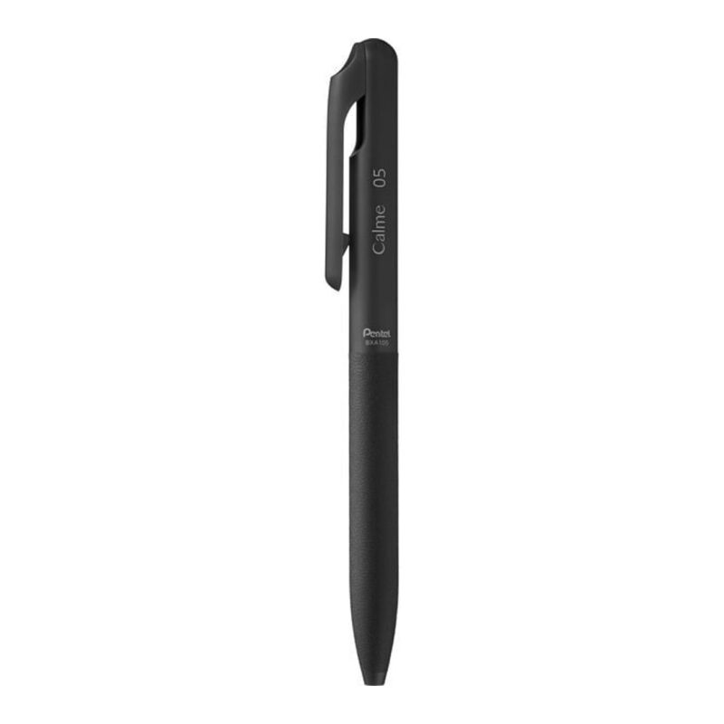 Pentel Calme Black Ink Ballpoint Pen 0.5 & 0.7