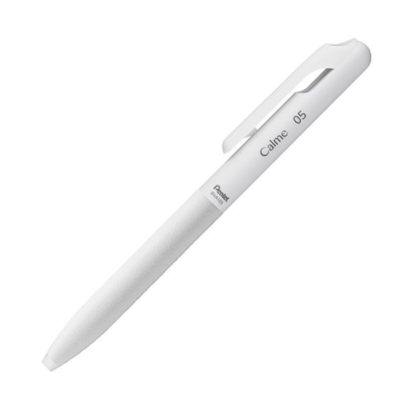 Pentel Calme Black Ink Ballpoint Pen 0.5 & 0.7