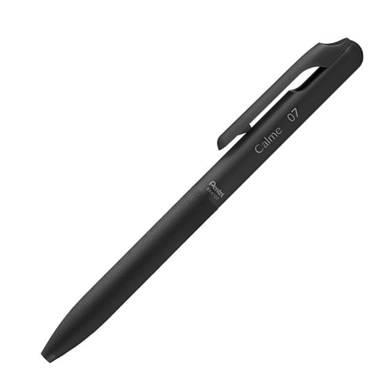 Pentel Calme Black Ink Ballpoint Pen 0.5 & 0.7