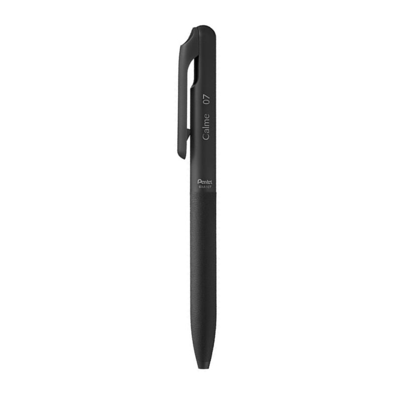 Pentel Calme Black Ink Ballpoint Pen 0.5 & 0.7