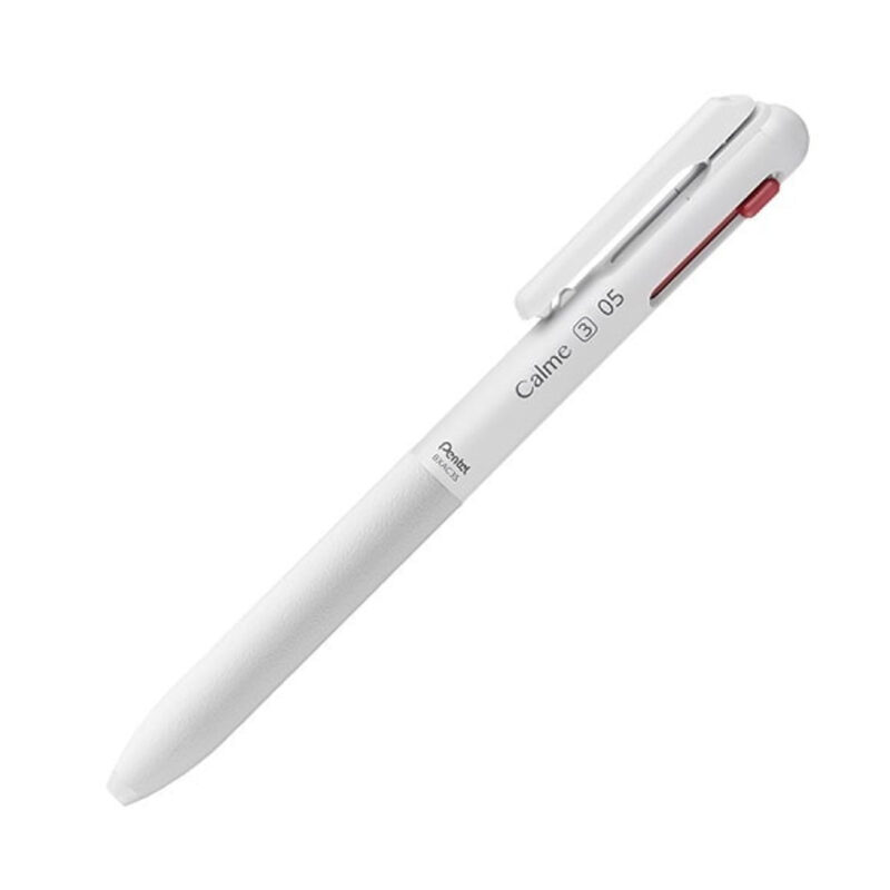 Pentel Calme Tricolor Ballpoint Pen 0.5 & 0.7
